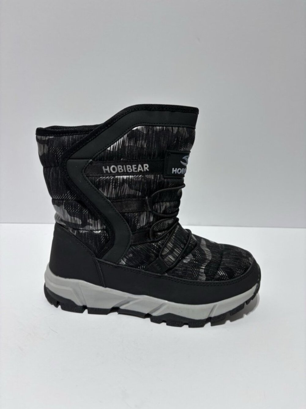 Hobibear Womenโs Black Winter Boots, Size EUR 37, US 6 M